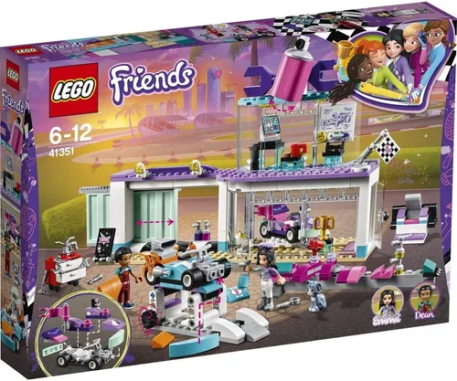 Miniatura 2 de LEGO Friends 41351 - Juego de construcción para talleres de personalización de kart