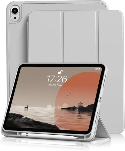 Miniatura 23 de Kenke Funda magnética desmontable para iPad A16/10ª generación de 11/10.9 pulgadas 2025/2022, funda magnética desmontable para iPad con soporte