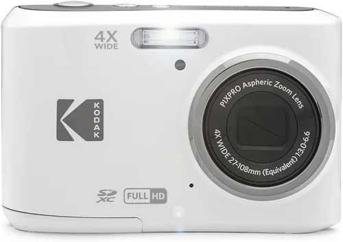 Miniatura 7 de Kodak FZ45WH PIXPRO FZ45 - Cámara digital de 16 MP, color blanco, paquete con tarjeta de memoria Lexar Professional 633x 64GB UHS-1 Clase 10 SDXC