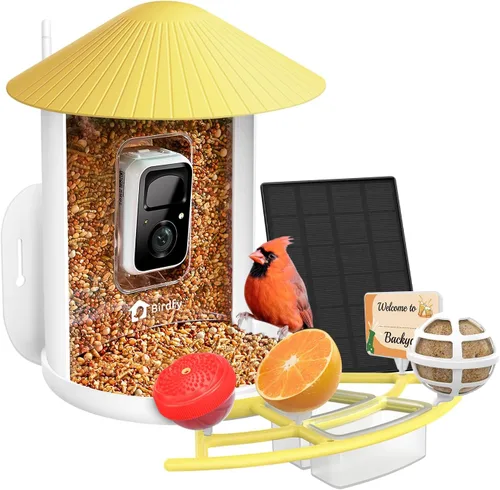 Miniatura 11 de NETVUE Birdfy® Hummee - Comedero inteligente para colibríes con cámara, videos de aves de captura automática y observación de aves de cerca, Azul