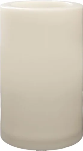 Miniatura 10 de 4 velas LED escalonadas sin flama, de pilas, impermeables, para exteriores, con temporizador, luz nocturna parpadeante de resina plástica
