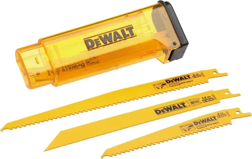 Miniatura 9 de DEWALT Hojas de sierra recíproca, juego combinado de 10 piezas, varios tamaños (DW4898)