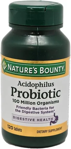 Miniatura 9 de Nature's Bounty Lactobacillus Acidophilus Suplemento Probiótico - Probiótico Diario para la Salud Digestiva de Mujeres/Hombres, 100 Millones