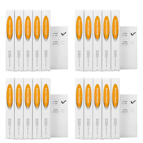 Miniatura 18 de 1 pc limpiador de fibra óptica Herramientas de fibra óptica Cleaing Pen para LC/MU 0.049 in Conector Más de 800 Limpia la cara del extremo