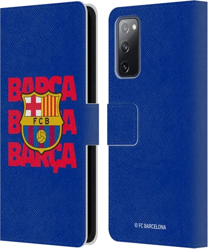 Miniatura 112 de Head Case Designs Funda de piel con licencia oficial del FC Barcelona Barca Crest Graphics para Samsung Galaxy A06 4G