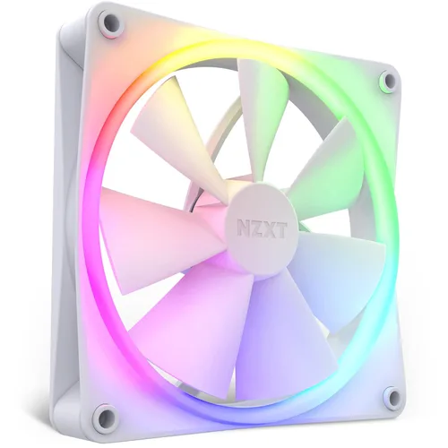 Miniatura 8 de NZXT F120 RGB Paquete Triple – 3 x ventiladores RGB PWM de 120 mm para PC con controlador RGB – Alto flujo de aire, bajo ruido – Rodamiento