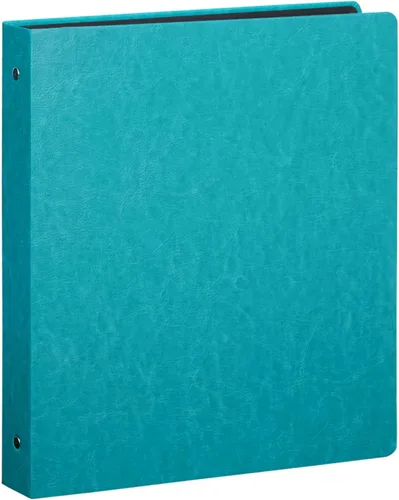 Miniatura 37 de Carpeta de tres anillos con portapapeles, cubierta de lino, carpeta de 1 pulgada para papel de 8.5 x 11 pulgadas, 2 bolsillos interiores de papel