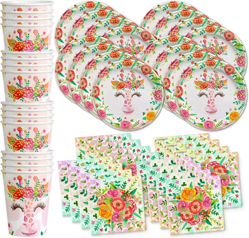 Miniatura 13 de Suministros para fiesta de cumpleaños de cocodrilo, juego de vajilla de cocodrilo para cumpleaños de niño, kit incluye platos, servilletas y tazas