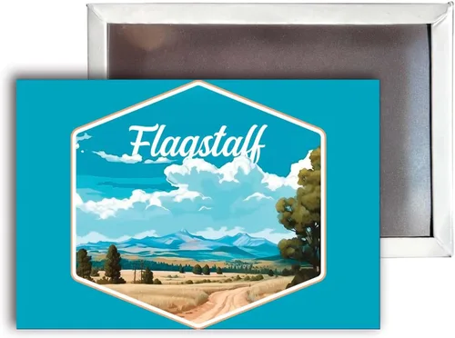 Miniatura 4 de Flagstaff Arizona Design B Souvenir - Imán para refrigerador de 2.5 x 3.5 pulgadas, aproximadamente 4
