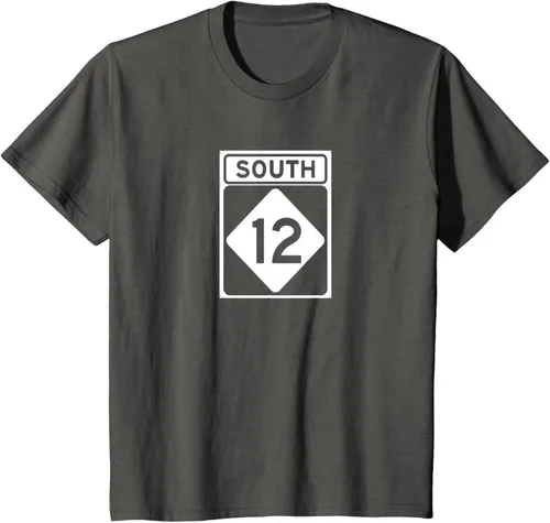 Miniatura 73 de Highway 12 South NC Outer Banks North Carolina Hwy - Camiseta, Negro, S