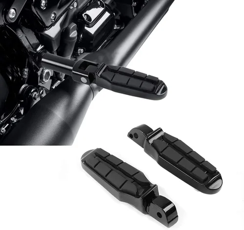 Miniatura 6 de TCT-MOTORPARTS Estriberas para Harley Street Bob FXBB Low Rider FXLR 107 2018-2025 2022 21 Estriberas para pasajeros Estilo #12