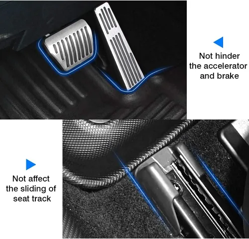 Miniatura 2 de KUST Alfombrillas para Tesla Model S 2012-2024 2025 (no para cuadros/de largo alcance), revestimientos de suelo de ajuste personalizado, protección