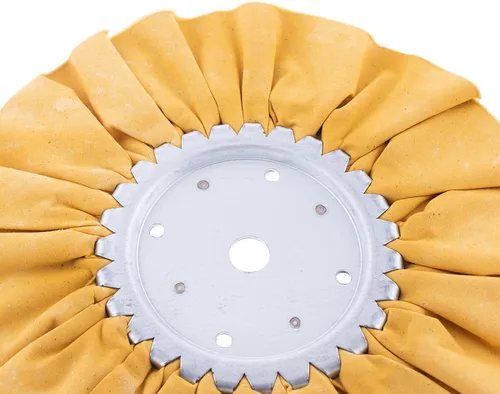 Miniatura 5 de United Pacific & Keystone Polishing 90030 Pulidor de vías respiratorias tratado amarillo de 10 pulgadas – Cenador de 5/8 pulgadas y 1/2 pulgadas