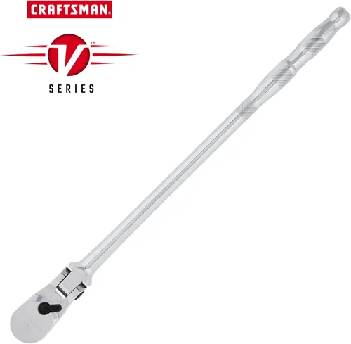 Miniatura 2 de Llave de trinquete CRAFTSMAN V-SERIES, mando de 3/8 pulgadas, 96 dientes, cabeza flexible XL (CMMT86323V)