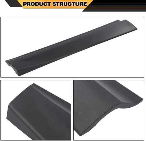 Miniatura 6 de CNNELL Guarnición de la puerta del lado del conductor del lado del conductor inferior compatible con Hyundai Santa Fe Sport 2013-2018