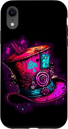 Miniatura 25 de Funda para iPhone 12/12 Pro We're All Mad Here Pink Steampunk Alicia en el país de las maravillas