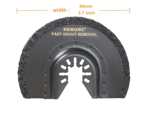 Miniatura 3 de Cuchillas oscilantes para herramientas de eliminación de lechada, mortero, hormigón, mampostería 1/8, apto para Dewalt Milwukee Rockwell Bosch