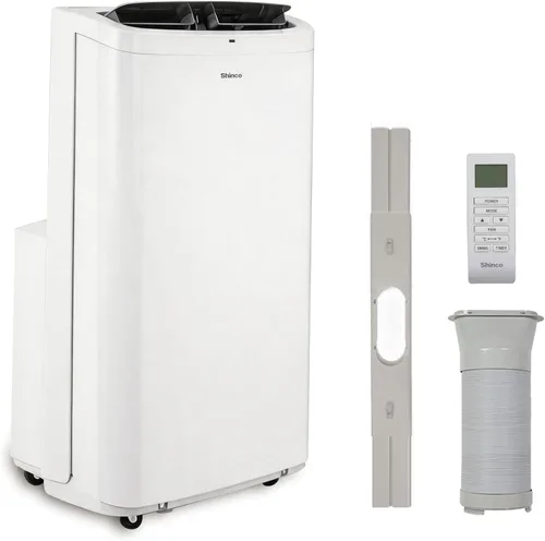 Miniatura 15 de Shinco 8,000 BTU - Aire acondicionado portátil, unidad de AC portátil con función de enfriamiento incorporada, modos de deshumidificador