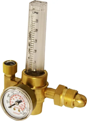 LOTOS Medidor de flujo de CO2 de argón, soldador, regulador de soldador, regulador de gas para soldador de gas (para soldador LOTOS MIG140 MIG175