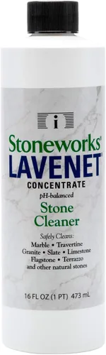Miniatura 3 de Lavenet Concentrado (1 pinta) limpiador de pH equilibrado para mármol, granito, travertino, piedra caliza, terrazo, pizarra, losa y otras piedras