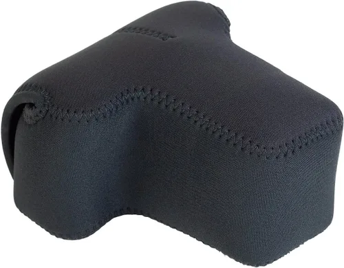 Miniatura 24 de OP/TECH USA Soft Pouch – Funda compacta para cámara digital, bolsa de accesorios ligera, funda de neopreno elegante para DSLR, perfecta para Negro