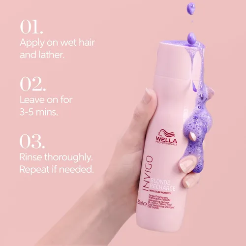 Miniatura 7 de Wella Professionals INVIGO Blonde Recharge Cool Champú