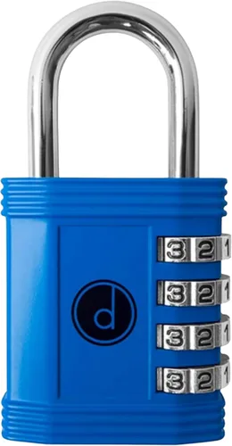Miniatura 14 de Candado: cerradura de 4 dígitos de combinación para lockers de gimnasios, deportes, escuelas & empleados, aire libre, vallas y almacenamientos. Todo
