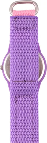 Miniatura 3 de Disney Minnie Mouse - Reloj analógico de nailon de cuarzo para niños, Rosado