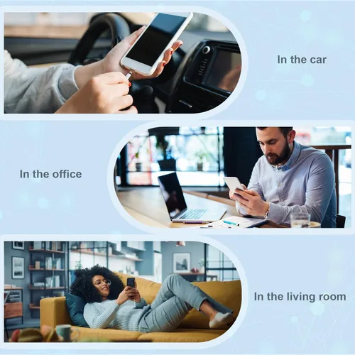 Miniatura 6 de Estbuc Cargador para iPhone [certificado Apple MFi], paquete de 5 cables Lightning de 10 pies de largo, de carga rápida, cable de sincronización