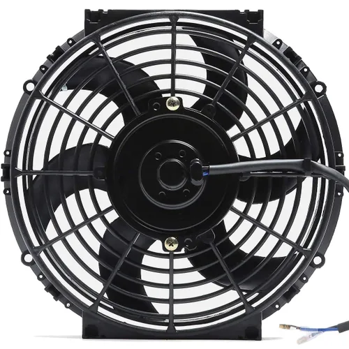 Miniatura 3 de Ventilador eléctrico de motor de 90 vatios actualizado para motor de automóvil 12 voltios, radiador condensador, enfriador de aceite de transmisión