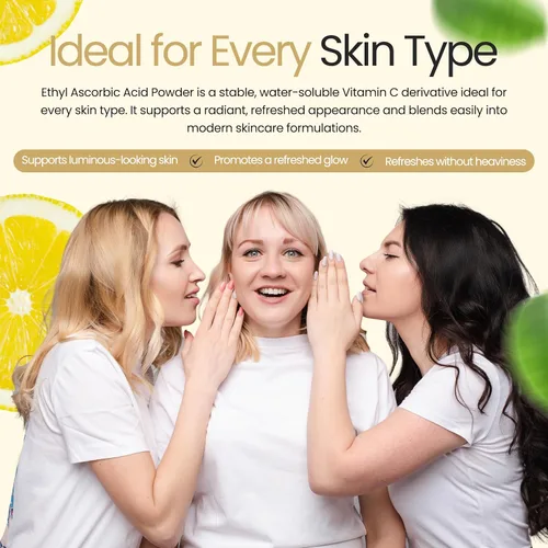 Miniatura 5 de Polvo de ácido ascórbico etílico y derivado estable de vitamina C que ayuda a absorber la vitamina C para la piel, mejorar el brillo de la piel