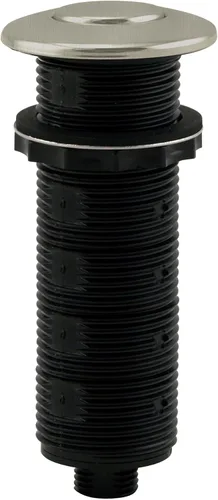 Miniatura 10 de Westbrass ASB-B3-19 - Interruptor de aire de repuesto para eliminación de desechos en la parte superior del fregadero, botón empotrado, bronce