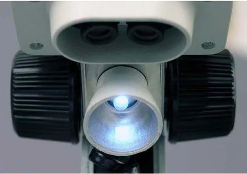 Miniatura 4 de AMSCOPE-KIDS SE100ZZ-LED microscopio LED estéreo portátil, con aumentos de 20 y 50