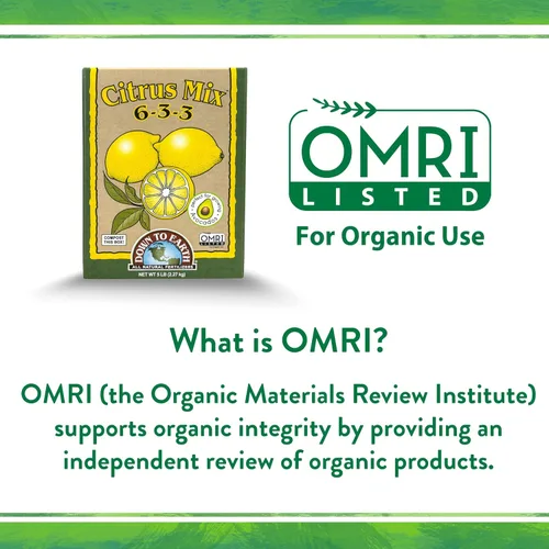 Miniatura 8 de Down To Earth All Natural Fertilizers Mezcla orgánica de cítricos - Alimento vegetal para limones, limas, naranjas y aguacates 6-3-3, 1 lb