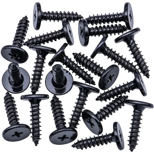 Miniatura 2 de Rexka 20 piezas de parachoques para guardabarros, protector contra salpicaduras, retenedor de tornillo 90103-TA0-000 compatible con Honda Acura