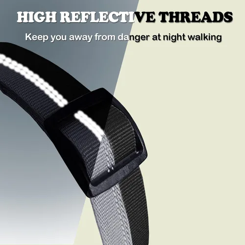 Miniatura 4 de LOS ANDES Collar Martingale para perros, collar reflectante para perros, collar de gargantilla para perros, collar de perro sin tirones, collares