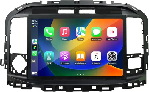 Miniatura 10 de Radio de coche para Ford Edge 2007-2010 Ford Taurus/Sable 2008-2009 Focus 2005-2007 Unidad principal de radio estéreo de mejora con CarPlay Pantalla