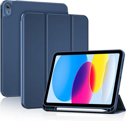 Miniatura 12 de ProCase Funda para iPad (A16) de 11ª generación de 11 pulgadas 2025/10ª generación de 10.9 pulgadas 2022 con soporte para lápiz, funda delgada