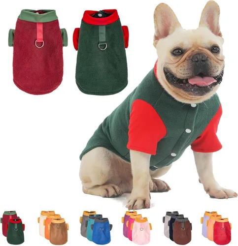 Miniatura 20 de FabriCastle Suéteres pequeños para perros, paquete de 3 prendas para perros y gatos, chaquetas suaves y cálidas para perros XXS XS S y S, disfraces
