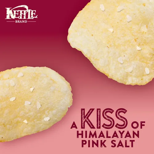 Miniatura 4 de Kettle Brand Papas fritas con sal del Himalaya, fritas al aire, bolsa de 6.5 onzas, (paquete de 2)