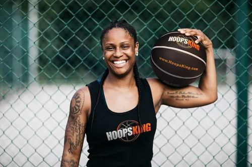 Miniatura 7 de HOOPSKING Baloncesto con peso con video de entrenamiento en línea, 28."5-2.75 libras, 29.5" - 3 libras 29.5 pulgadas (hombres)