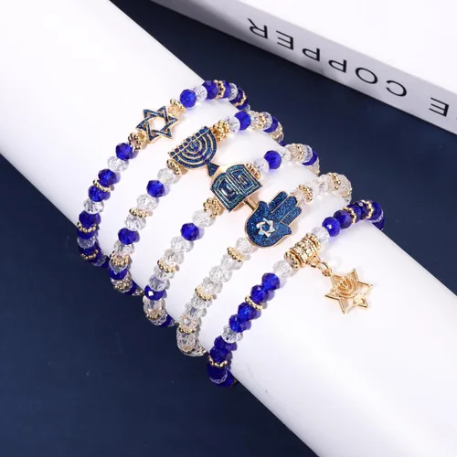 Miniatura 151 de Surfer Heishi - Pulseras apilables para mujer, apilables, de vinilo arcoíris, disco de arcilla, pulseras elásticas para la amistad, joyería bohemia