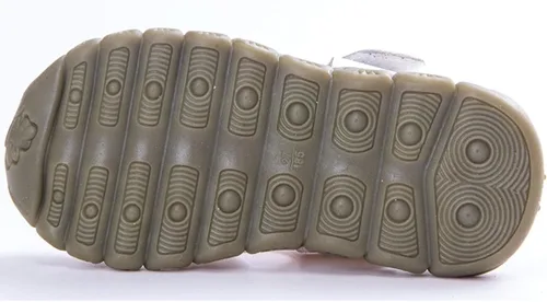 Miniatura 5 de DADAWEN - Sandalias deportivas de cuero para niños y niñas puntera cerrada para exteriores para bebés niños pequeños y grandes