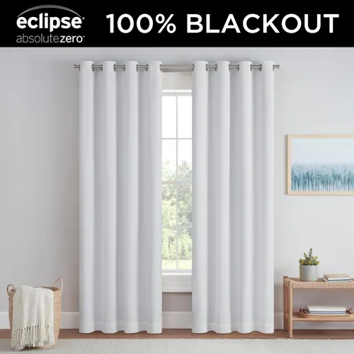 Miniatura 4 de Eclipse Dutchess - Cortinas 100% opacas con ojales, cortinas de ventana con aislamiento térmico para sala de estar, dormitorio o sala de prensa