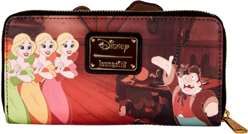 Miniatura 3 de Loungefly Disney Villains Scene Gaston Ziparound Wallet