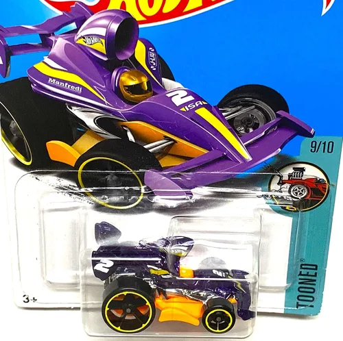 Miniatura 5 de Hot Wheels, 2017 Tooned, Tarmac Attack Mini Car [Púrpura] 29/365