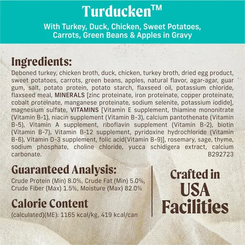Miniatura 6 de Merrick - Turducken - Comida húmeda para perros, sin granos, 12.7 onzas (paquete de 12 unidades) (favoritos de adultos)
