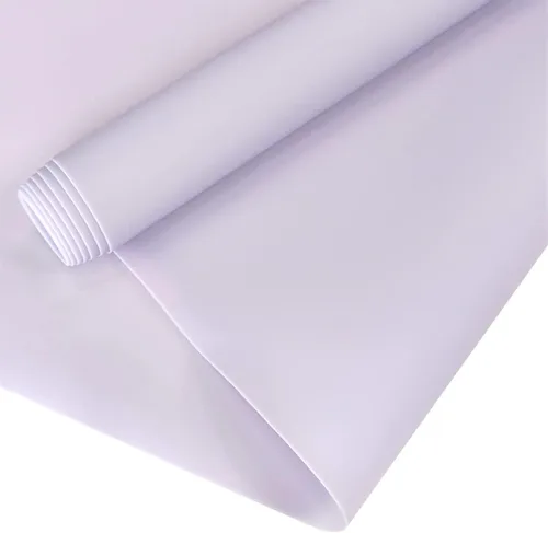 Miniatura 11 de XHT Rollo de vinilo de PVC de gelatina de 11.8 x 53 pulgadas, suave, de color liso, impermeable, tela de PVC para alfombrillas, lazos para el Negro