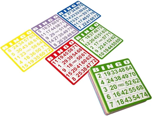 Miniatura 4 de Yuanhe 100 tarjetas de juego de bingo, hojas de papel desechables reutilizables para niños, fiestas, escuela, aula, reuniones familiares
