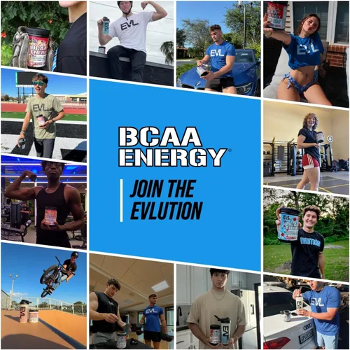 Miniatura 8 de EVL BCAA - Polvo de aminoácidos BCAA rehidratante, bebida de recuperación después del entrenamiento con cafeína natural, BCAA Energy Polvo